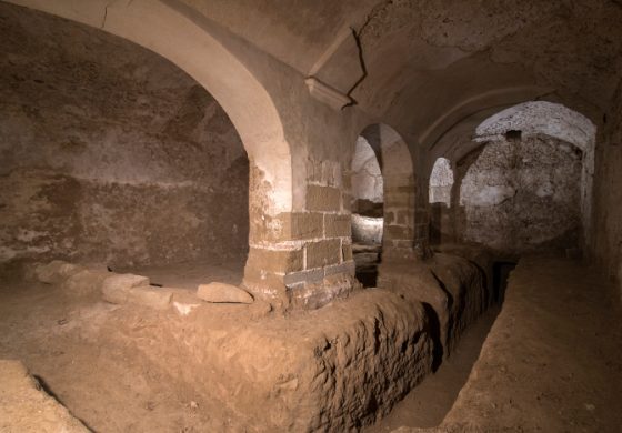 Descubierto un polvorín de la Guerra Civil en el edificio de obediencias de La Cartuja de Las Fuentes