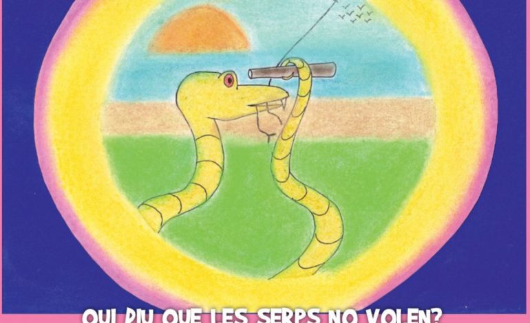 ¿Quién dice que las serpientes no  vuelan?