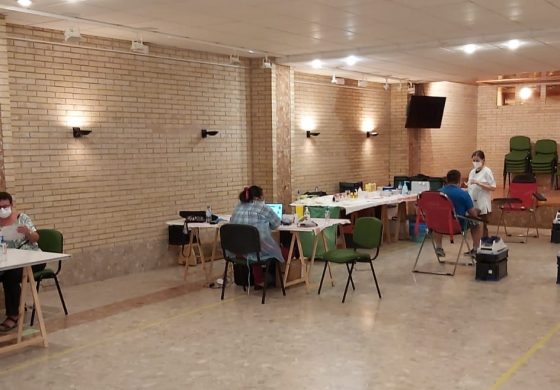 Jornada de donación de sangre en San Esteban de Litera el pasado viernes