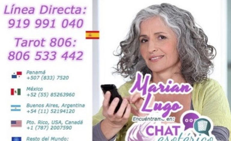 VIDENTES BARATAS – Marian tarot, Marian VIDENTE es una vidente barata y buena: Tarotista Marian LUGO