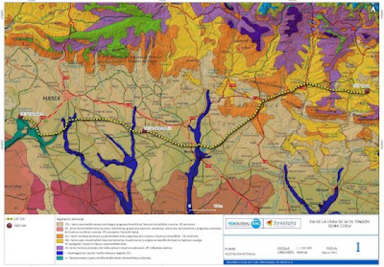 Abierto el plazo de alegaciones al proyecto de Autopista Eléctrica Laluenga - Isona