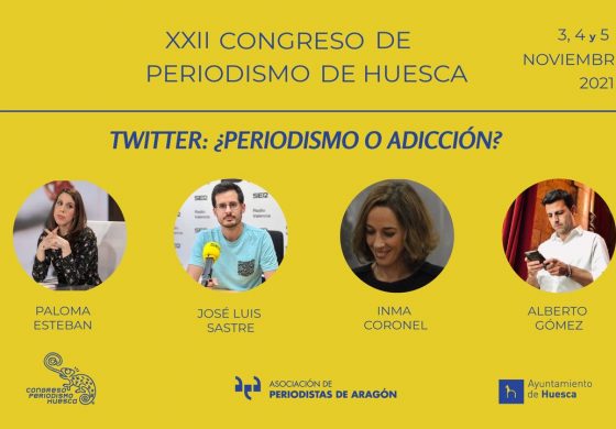 La relación entre los periodistas y Twitter protagoniza una de las mesas redondas del Congreso de Periodismo de Huesca