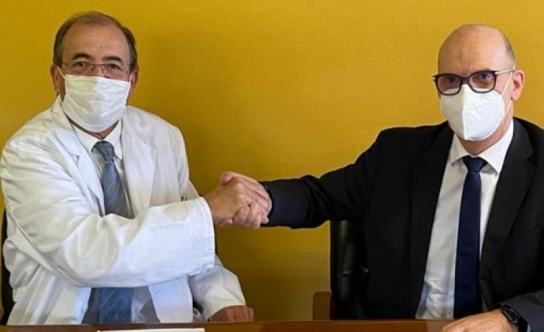 El Hospital Universitario San Jorge suscribe un acuerdo con el IIS Aragón para fomentar la investigación