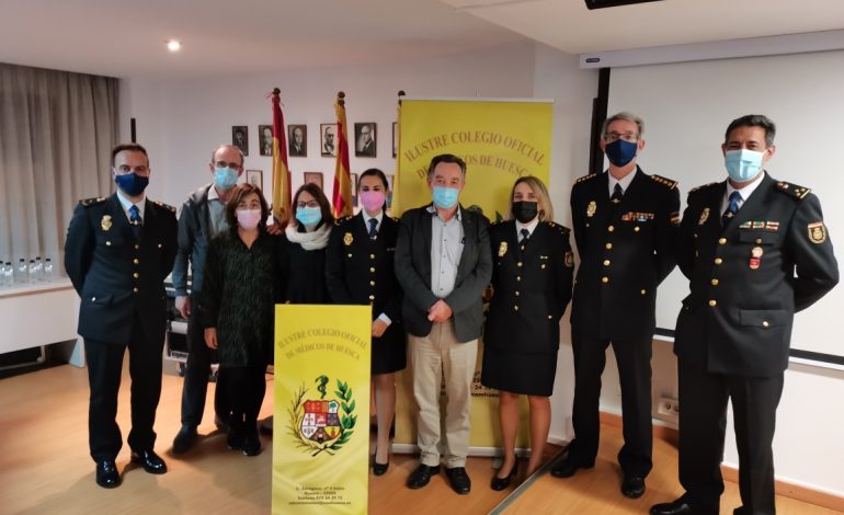 La Policía Nacional imparte en Huesca y Jaca unas jornadas formativas para prevenir agresiones a sanitarios
