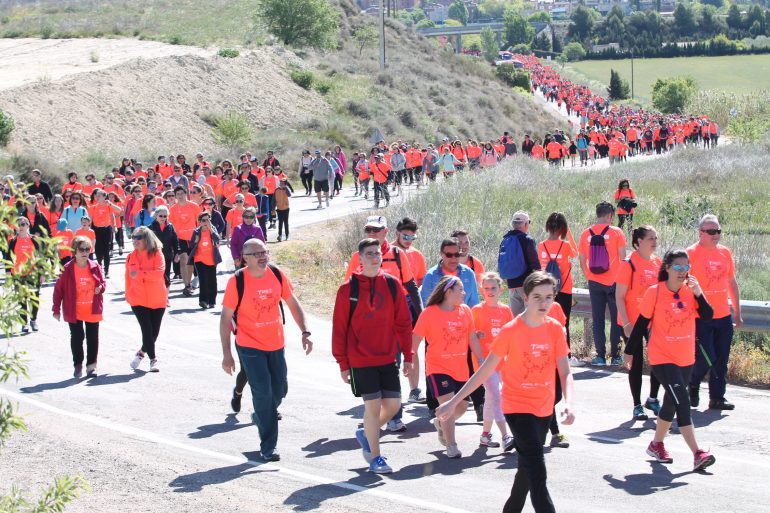 La marcha Aspace Huesca volverá a ser presencial el 8 de mayo, en su X edición