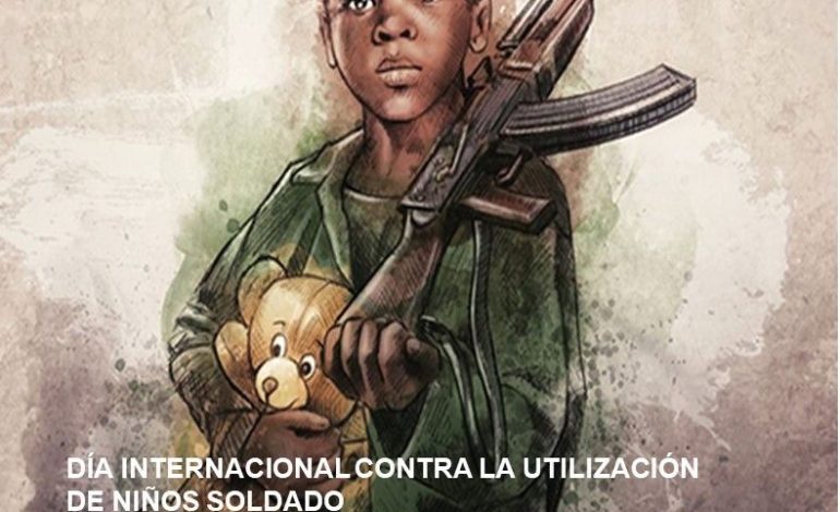 Cruz Roja sensibiliza contra la utilización de niños soldado en Huesca
