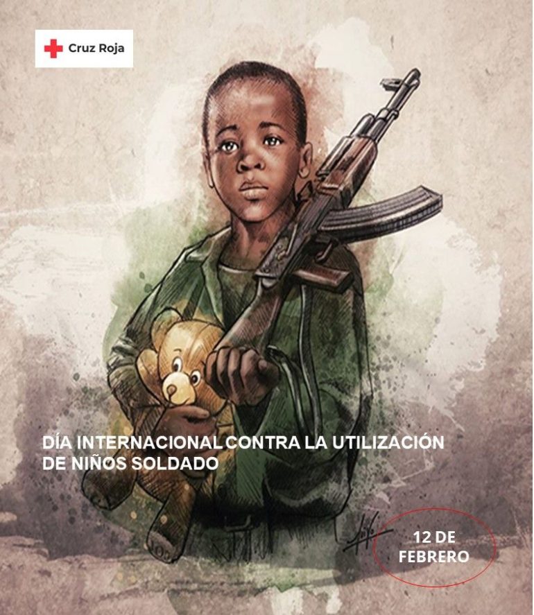 Cruz Roja sensibiliza contra la utilización de niños soldado en Huesca