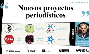 El Congreso de Huesca dará voz a nuevos proyectos periodísticos de educación, productoras de documentales y una radio online