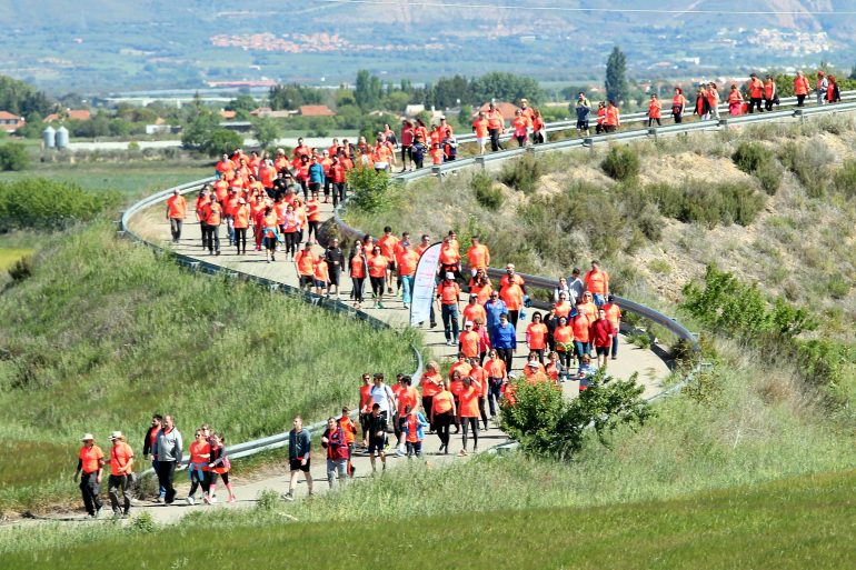 Una marea verde solidaria recorrerá el domingo las calles de Huesca con la 10ª Marcha Aspace