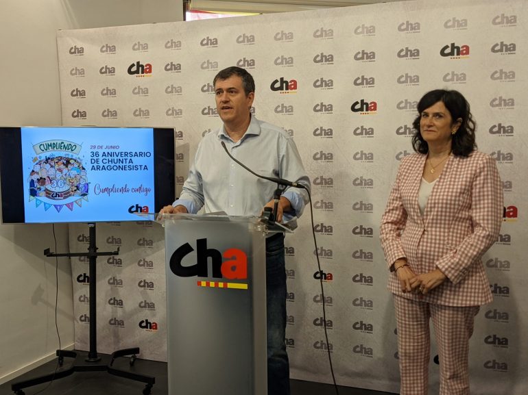 CHA celebra 36 años trabajando por un Aragón más libre, más social y más sostenible