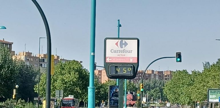 Incremento de las asistencias en Aragón por las olas de calor