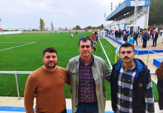 Joaquín Palacín manifiesta en Sariñena “su apuesta decidida por la juventud”