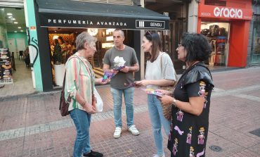 Podemos Aragón sale a la calle para trasladar a la población sus medidas para proteger a las familias