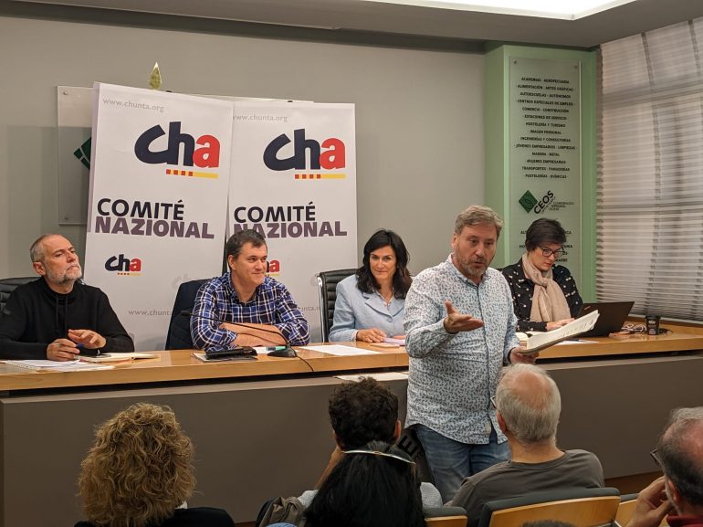 CHA elige a José Luis Soro como candidato a la Presidencia de Aragón para las Elecciones Autonómicas de 2023