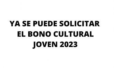 Unos 13.130 jóvenes de Aragón pueden solicitar ya el Bono Cultural Joven 2023