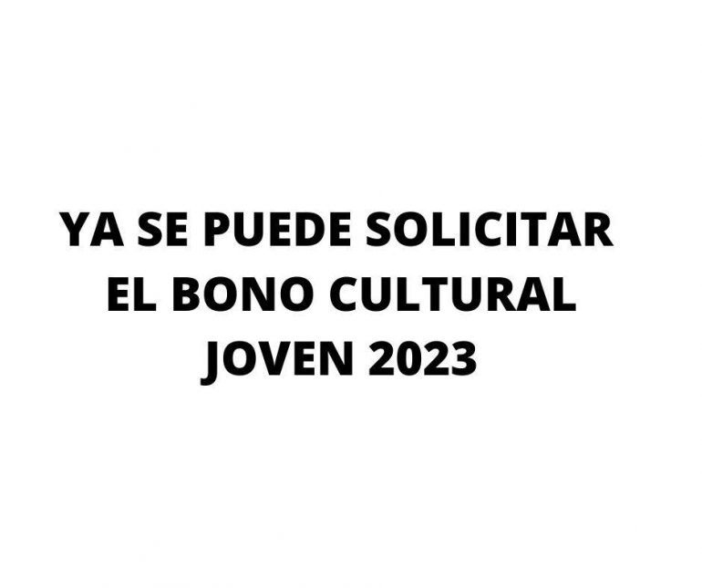 Unos 13.130 jóvenes de Aragón pueden solicitar ya el Bono Cultural Joven 2023
