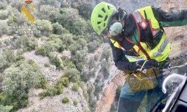 Barranquista fallecido en el barranco La Peonera Superior de Bierge