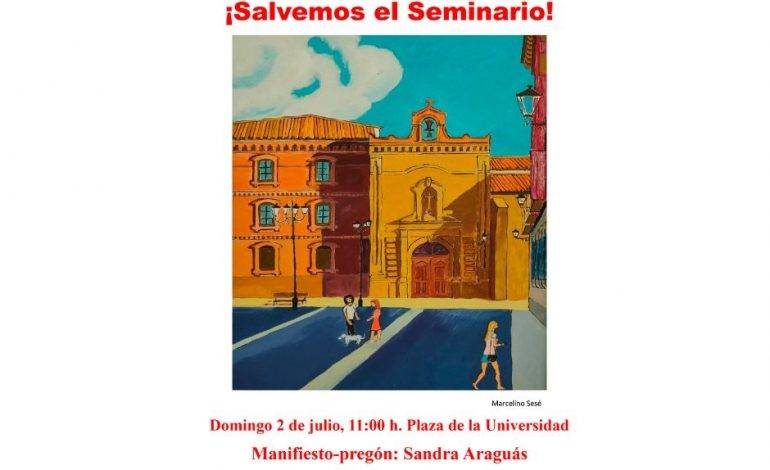 Tercer abrazo al judicializado Seminario de Huesca