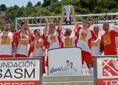 La selección aragonesa campeona de España de fútbol 7 pro salud mental