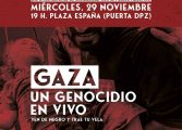 Álvaro Sanz (IU Aragón): “No asistamos pasivamente al genocidio del pueblo palestino, ¡movilicémonos!”