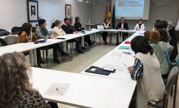 El Delegado Territorial del Gobierno de Aragón en la provincia de Huesca convoca a los Directores Provinciales para fortalecer la labor de coordinación