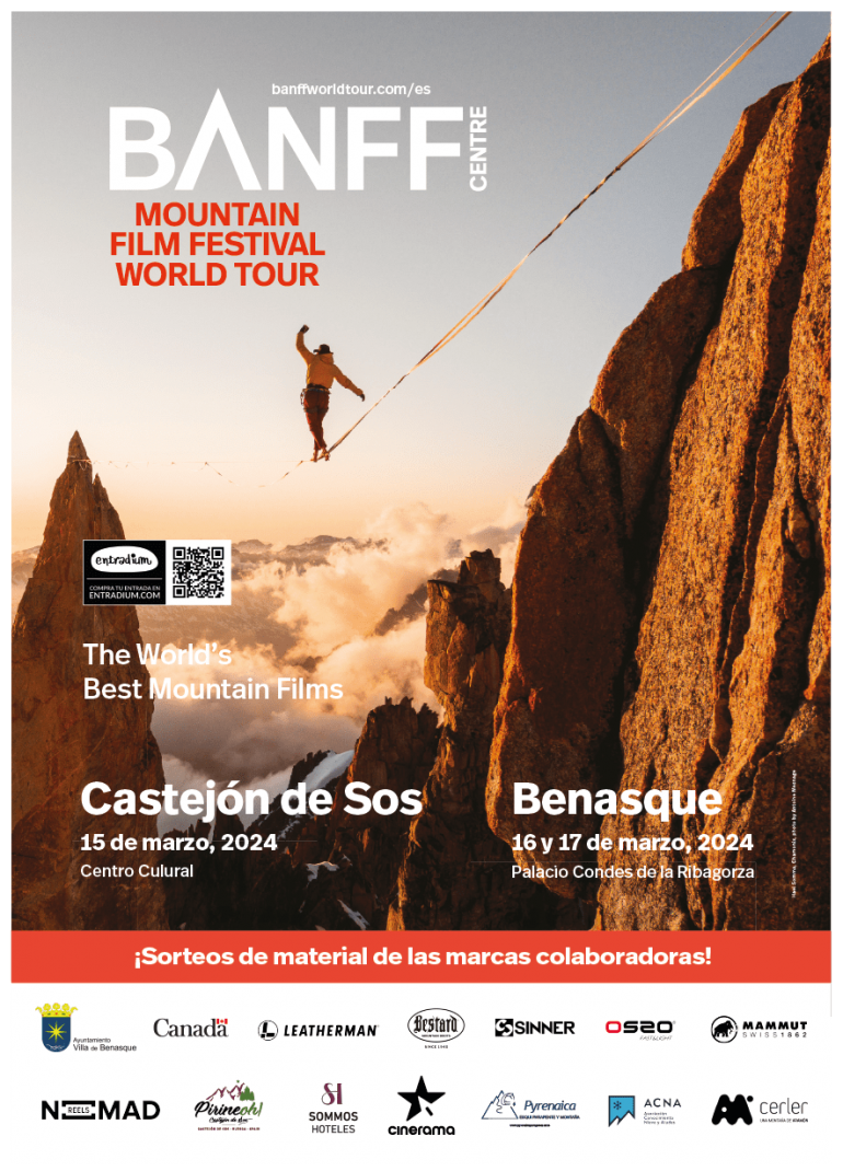 El BANFF Mountain Film Festival World Tour llega este fin de semana al Valle de Benasque