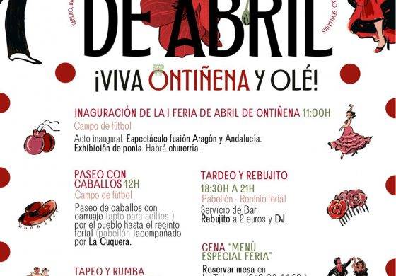 "Ontiferia", la primera feria de abril de Aragón en Ontiñena