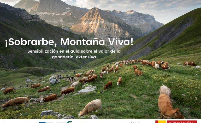 Sobrarbe impulsa la ganadería extensiva con talleres escolares