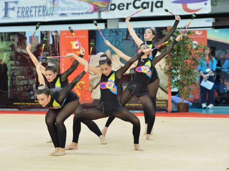 La competición de gimnasia rítmica comienza este fin de semana en Huesca