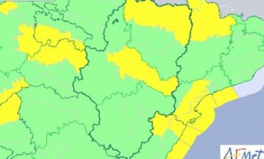 Aviso amarillo por viento en el Pirineo y la Ribera del Ebro para este martes