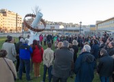 Huesca ya cuenta con el primer reloj de Sol ‘cromosómico’ del Mundo como agradecimiento a los 25 años de apoyo a la Asociación Down