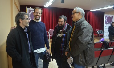 Jorge Luis Bail explica en Barbastro la actividad parlamentaria que desarrolla en Madrid Podemos-Alto Aragón en Común