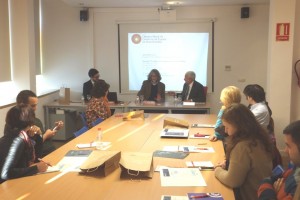 Momento de la jornada celebrada en la Cámara sobre el brexit y oportunidades de negocio en el Reino Unido. Foto: José Andrés Laliena.