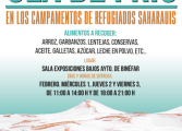 Bienestar Social inicia una campaña de emergencia para recoger alimentos para los refugiados saharauis