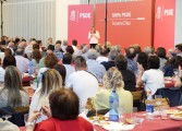 Susana Díaz asegura en el Alto Aragón que estará cerca de los pueblos pequeños para luchar contra la despoblación