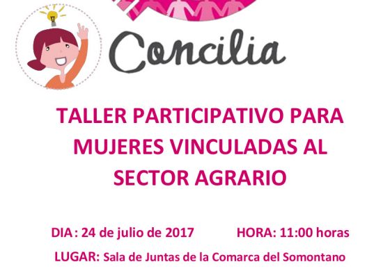 San Lorenzo del Flumen acoge el primer taller participativo para mujeres vinculadas al sector agrario
