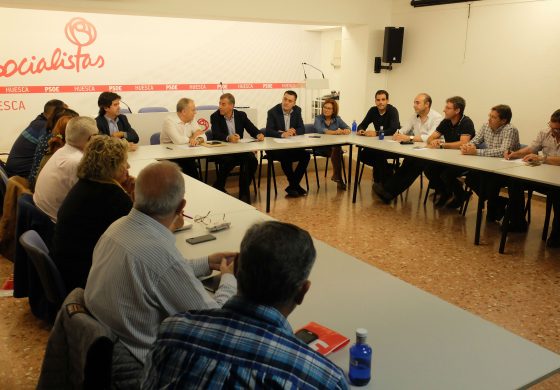 La Ejecutiva del PSOE del Alto Aragón pone en marcha el Congreso Provincial
