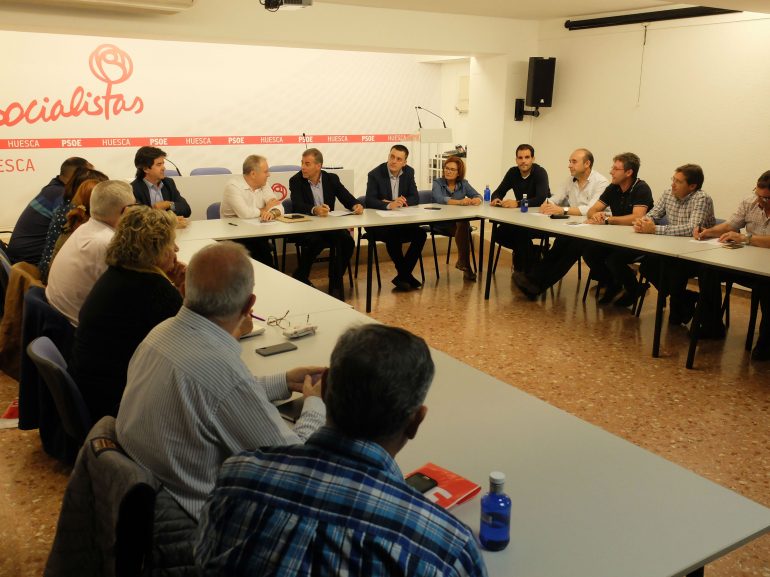 La Ejecutiva del PSOE del Alto Aragón pone en marcha el Congreso Provincial
