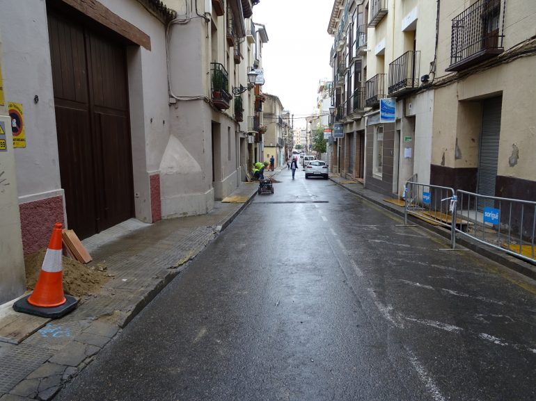 Afecciones al tráfico con motivo de las obras en la calle Padre Huesca, el próximo lunes