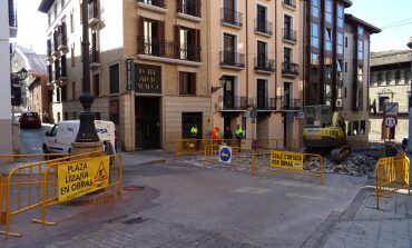 Desvío del tráfico por las obras de remodelación de la plaza Lizana