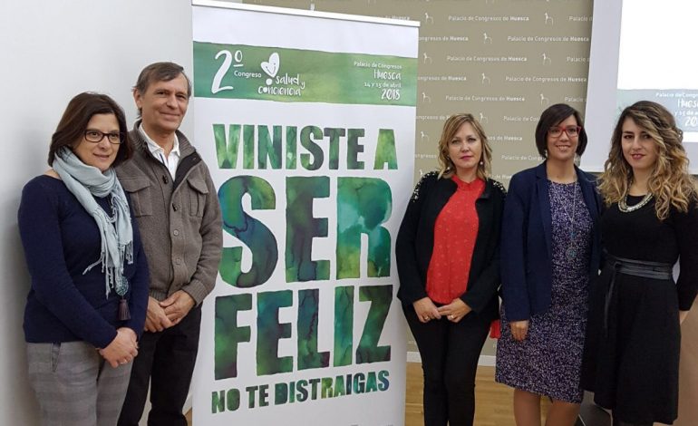 El II Congreso Salud y Conciencia “Viniste a Ser Feliz, No Te Distraigas” quiere reunir a 800 asistentes en Huesca el 14 y 15 de abril