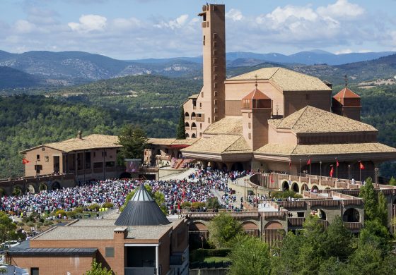 El santuario de Torreciudad recibió en 2017 cerca de 200.000 visitantes, un 2% más que en 2016