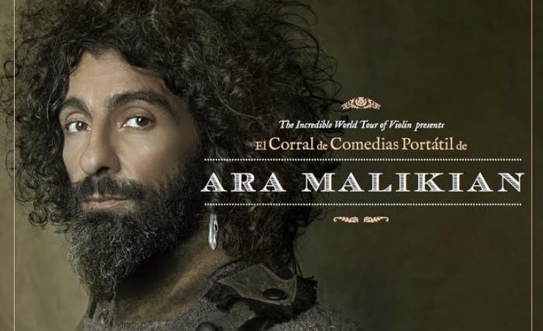 Ara Malikian presenta "El Corral de Comedias Portátil" en el Palacio de Congresos de Huesca