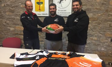Presentación de un nuevo acuerdo del Quebrantahuesos Rugby Club y la Fundación para la Conservación del Quebrantahuesos
