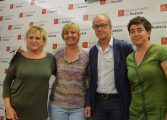 Cambiar Huesca recuerda a Pilar Novales su compromiso con la organización