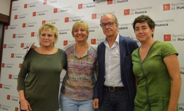 Cambiar Huesca recuerda a Pilar Novales su compromiso con la organización