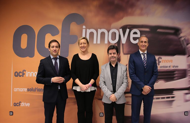 ACF Innove abre sus nuevas instalaciones en Huesca con las miras puestas en la internacionalización de su programa pionero en la estiba de carga