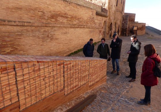 Ultiman las obras de mejora de la seguridad en el castillo de Monzón