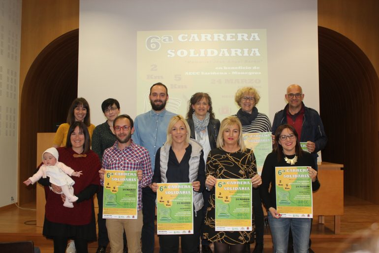 Récord de participación en la VI Carrera Solidaria en beneficio de la Asociación Española Contra el Cáncer Sariñena-Monegros con más de 900 inscritos