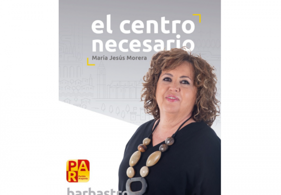 Entrevista con María Jesús Morera, candidata del PAR a la alcaldía de Barbastro